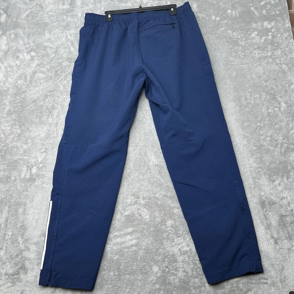 Adidas Adult Hockey Rink Navy Blue Pants Aeroready Mens Size Extra Large XL